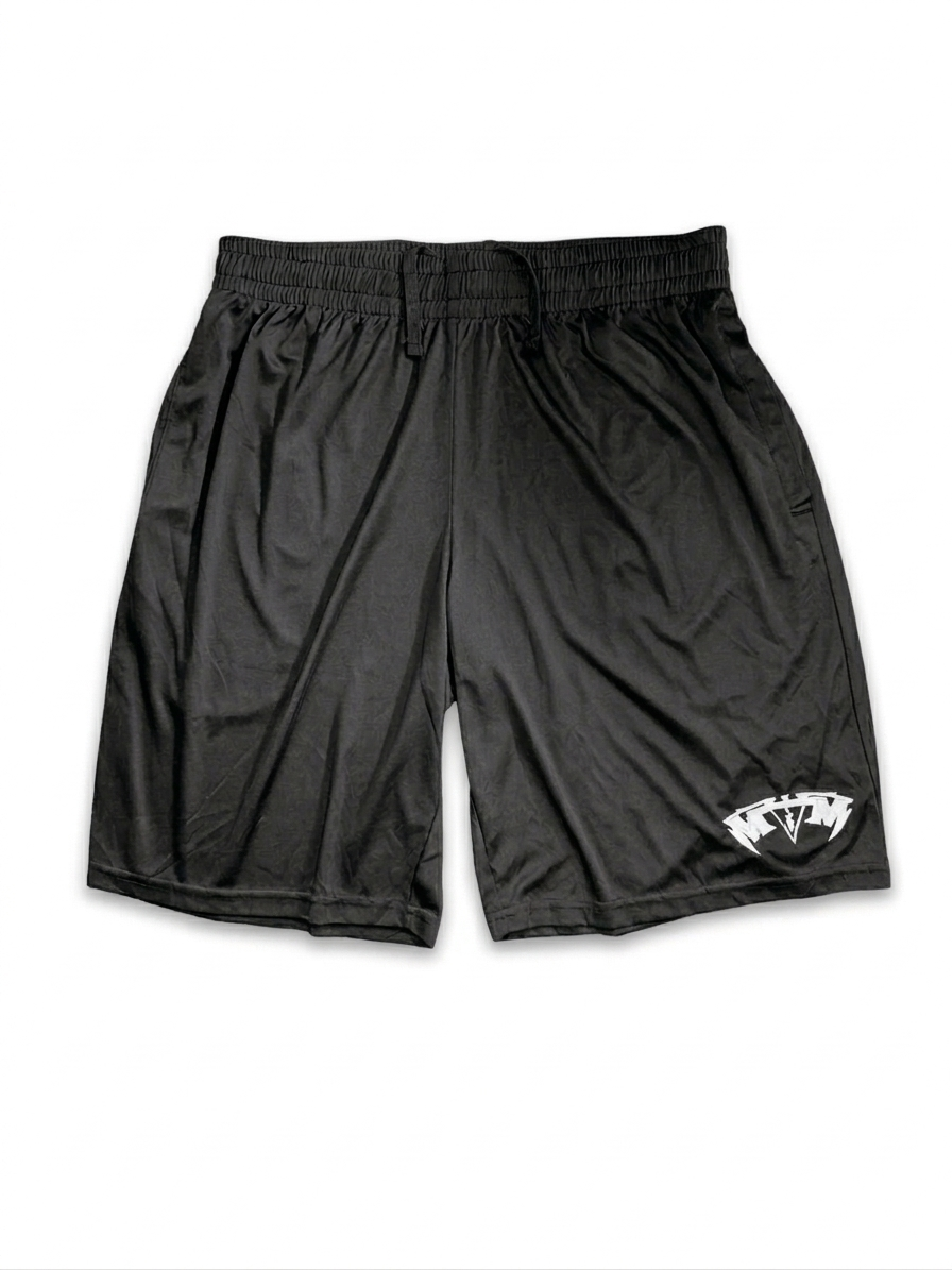 M&M GYM SHORTS | Black